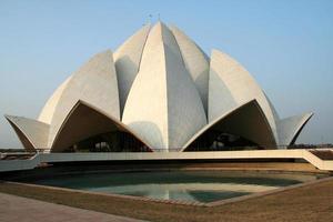 Lotus Temple prayer hall, Bahai House of Worship photo