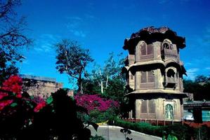 ek thamba mahal, jardín mandore, jodhpur, rajasthan. India foto