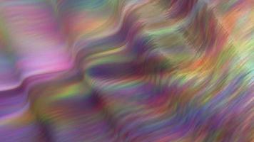 abstrato multicolorido gradiente iridescente. video