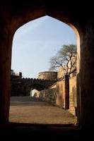 vista enmarcada en el fuerte jhansi foto