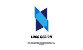 stock creative modern icon design logo design elements best for company business branding identity and logotypes vector