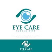 Eye Concept Logo Design Template, eye health, symbol, eye icon vector