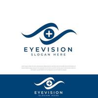 Abstract logo simple eye health symbol, eye care, symbol, icon, template. vector