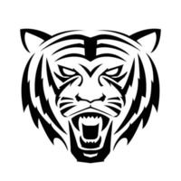 ilustración de diseño de tigre vector