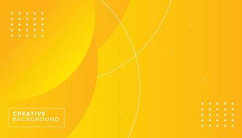 Abstract background with wave futuristic  yellow colour vector