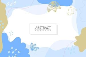 Hand drawn abstract background vector