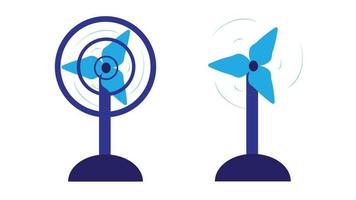 Flat style table face. vector