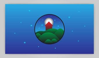 Creative vector illustration design template. EPS vector file in layers for easy editing.