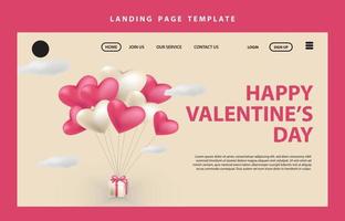 happy valentines day social media poster banner flyer pattern event abstract layout illustration background february party wallpaper template label backdrop modern vector design sale red romantic red