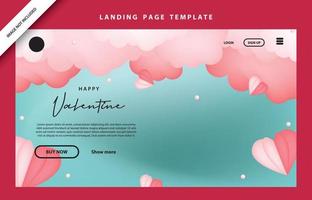 happy valentines day social media poster banner flyer pattern event abstract layout illustration background february party wallpaper template label backdrop modern vector design sale red romantic red