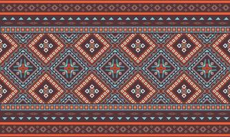 Abstract ethnic geometric pattern design for background or wallpaper. vector