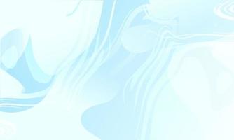 Abstract Blue Fluid Wave Background vector