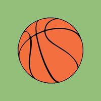 basketballl sport vector flat illustration