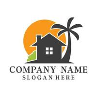 House logo template vector