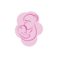 baby logo vector