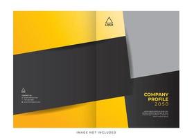 corporate company profile cover vector