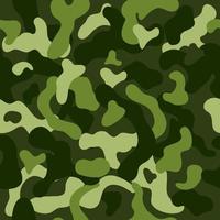 Vector seamless pattern of army green olive khaki camouflage.