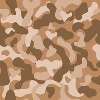 Vector seamless pattern of army sandy desert khaki camouflage.