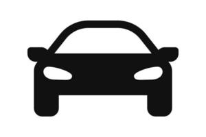ilustración de vector de icono de coche
