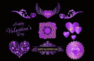 Valentines Day Set vector