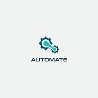 Engineering automate system control logo vector