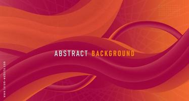 Background abstract fluid shape anding page with dynamic shapes Free Vector