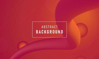 Fluid background abstract shape landing page with dynamic shapes Free Vector