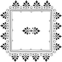 Print Vector drawing of ornamental frames Decorative Ornate Elements Vintage Badges, Labels and Frames