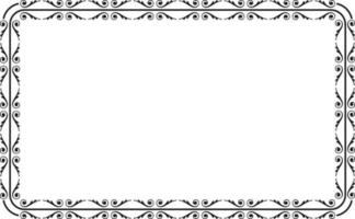 Print Vector drawing of ornamental frames Decorative Ornate Elements Vintage Badges, Labels and Frames