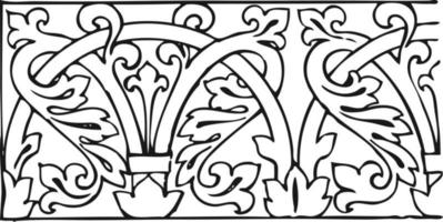 Print Vector drawing of ornamental frames Decorative Ornate Elements Vintage Badges, Labels and Frames