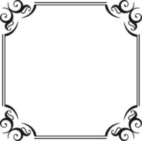 Print Vector drawing of ornamental frames Decorative Ornate Elements Vintage Badges, Labels and Frames