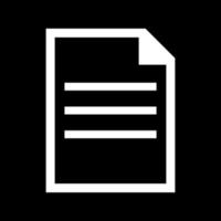 Document white color icon . vector