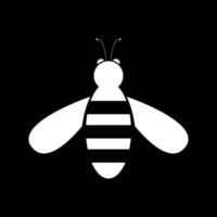 abeja es icono. vector