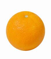 orange fruit isolated on white background photo
