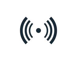 Signal Icon Design Template Elements vector