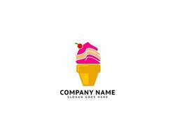 Cupcake sign icon vector illustration design template