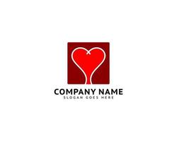 Heart Love Logo Template Vector Icon Design