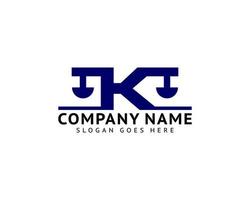 Law Firm Initial K Letter Logo Design vector