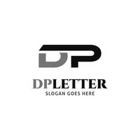 Initial Letter DP Logo Template Design vector