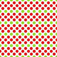 Red and green seamless pattern vector