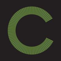 Letter C logo icon design template elements. vector