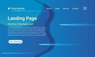 Landing Page Website Template Vector. Abstract colorful gradient. Design for website and mobile, Business Interface, Landing Web Page. vector