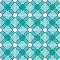 green shades tile seamless pattern perfect for wallpaper or background vector