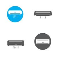 Air conditioner icon illustration vector design