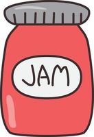 jam Vector illustration on a transparent background. Premium quality symbols. Vector Line Flat color  icon for concept and graphic design.