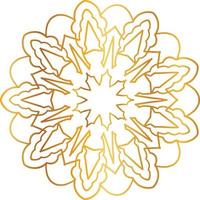 golden mandala design, royal look and design art, vintage, traditional vector