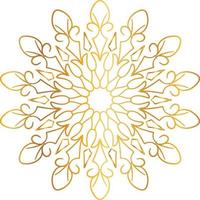 golden mandala design, royal look and design art, vintage, traditional vector