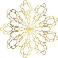 golden mandala design, royal look and design art, vintage, traditional vector