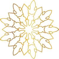 golden mandala design, royal look and design art, vintage, traditional vector
