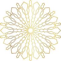 golden mandala design, royal look and design art, vintage, traditional vector